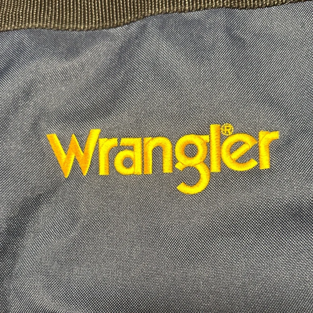 Vintage Tractor Supply Co × Wrangler Embroidered Duffel Bag – Employee Promo